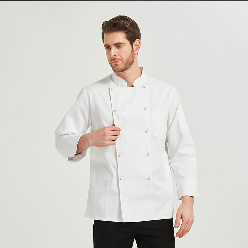 厨师服长袖酒店饭店厨师制服 蛋糕房面点师厨房